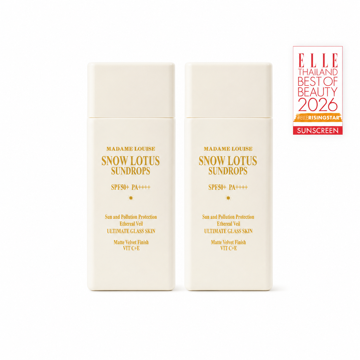 Snow Lotus Sundrops SPF50+ PA++++ | กันแดด Madame Louise 1 ขวด
