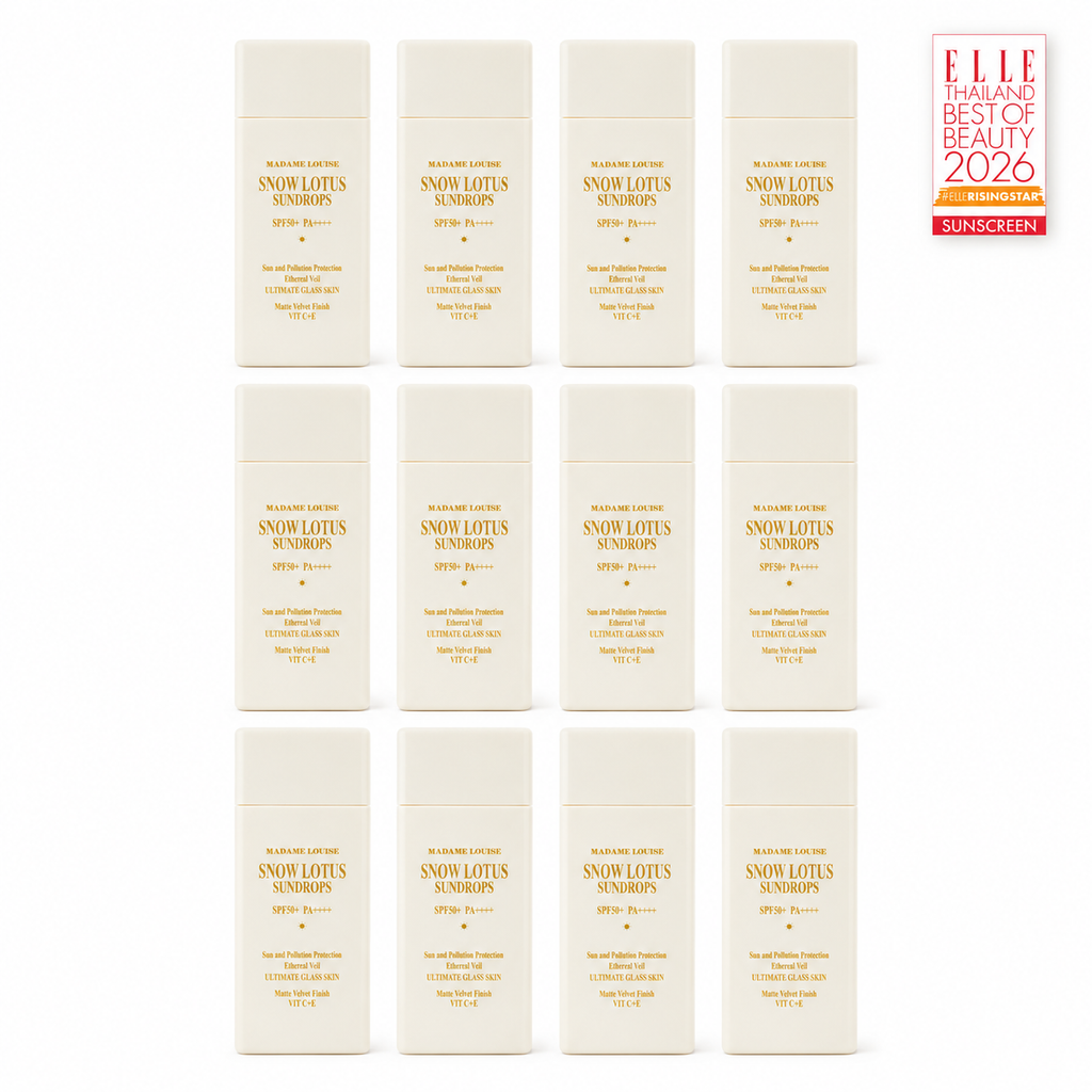 Snow Lotus Sundrops SPF50+ PA++++ | กันแดด Madame Louise 12 ขวด