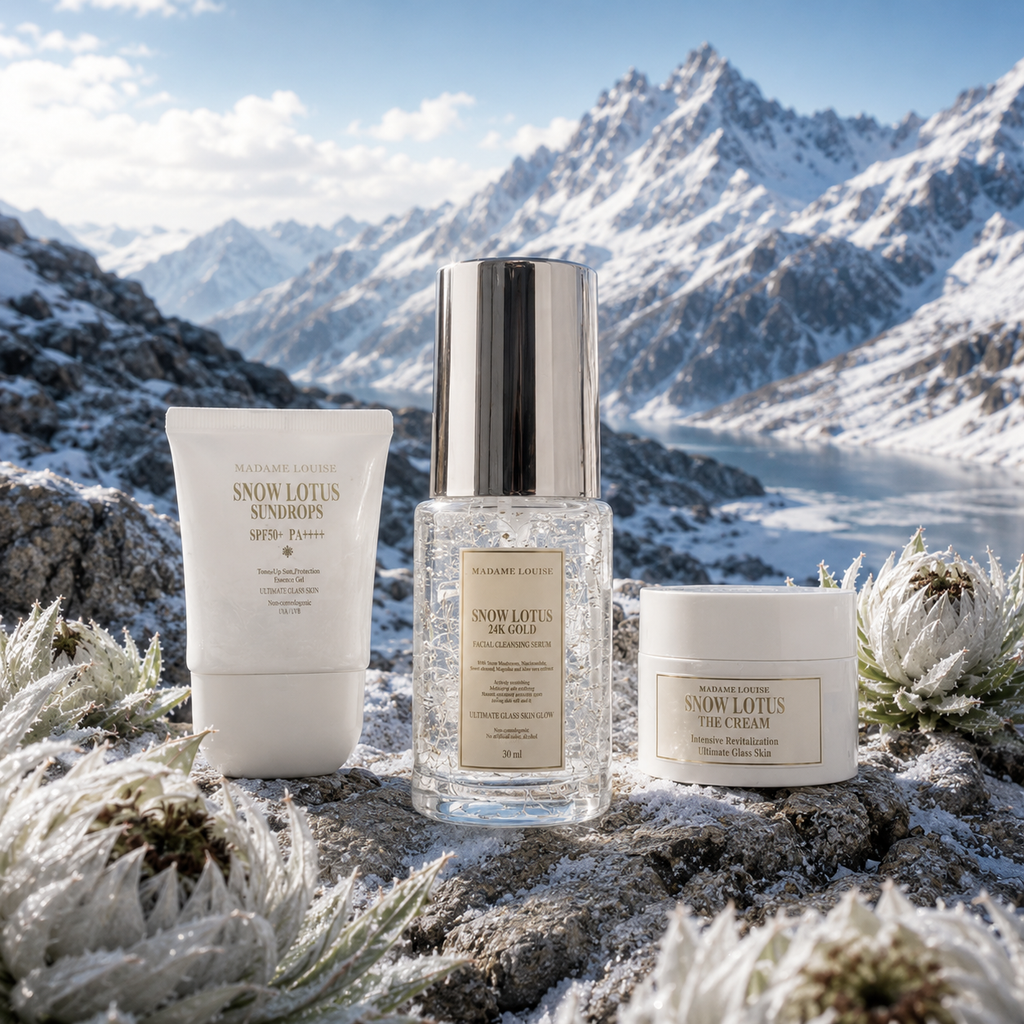 Snow Lotus Travel Set  Limited | เซ็ตสกินแคร์พกพา และทดลอง Madame Louise 2 เซท