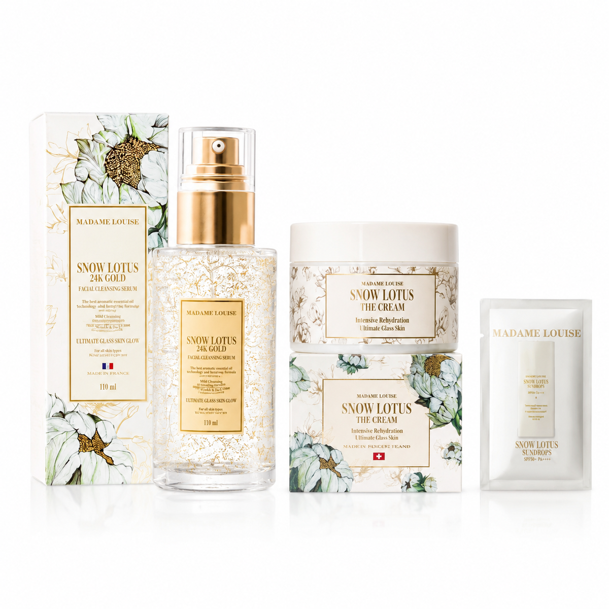 Snow Lotus Serum + The Cream 1980 | Madame Louise