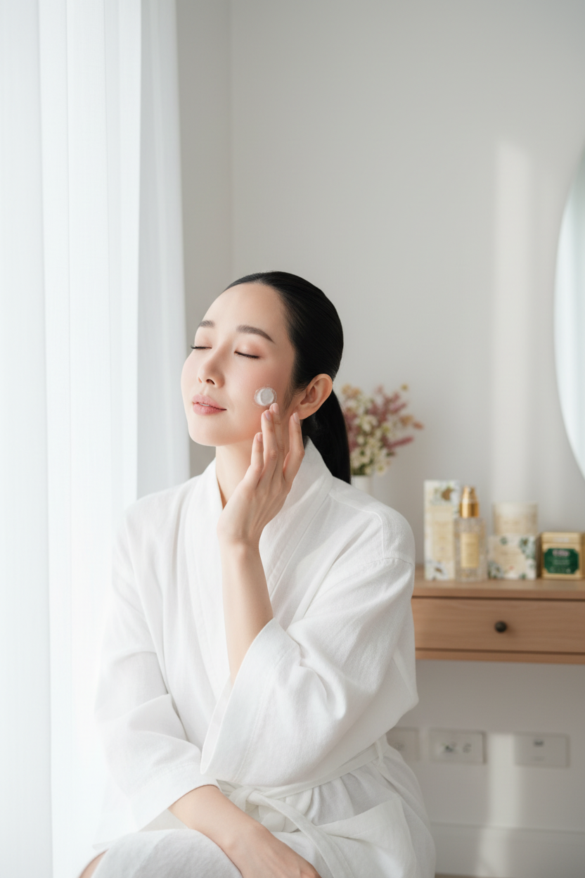 Morning skincare persona